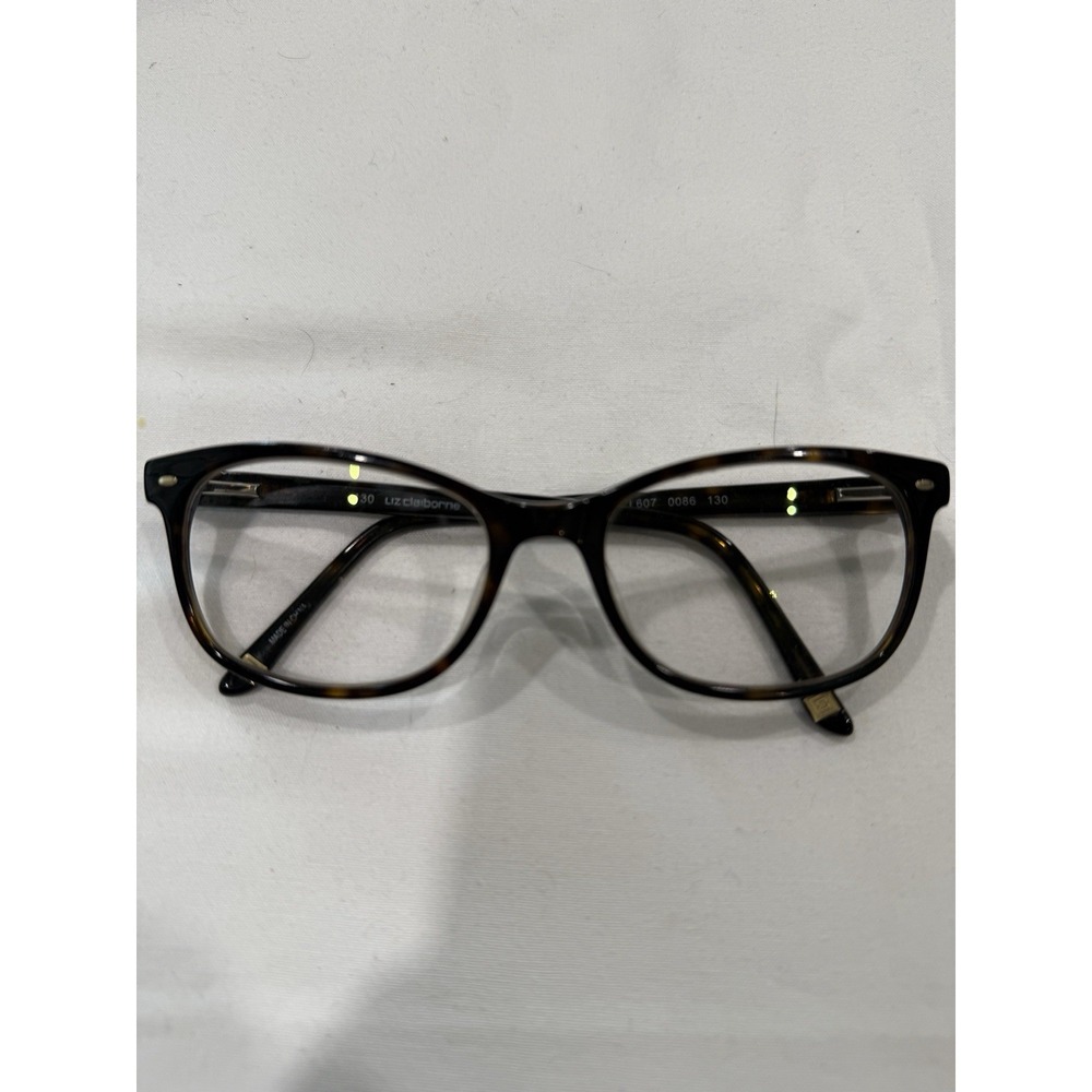 Liz Claiborne Black Brown Ombre Cat Eye Glasses L607